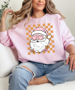 Boho Santa Graphic Sweatshirt Ave Shops